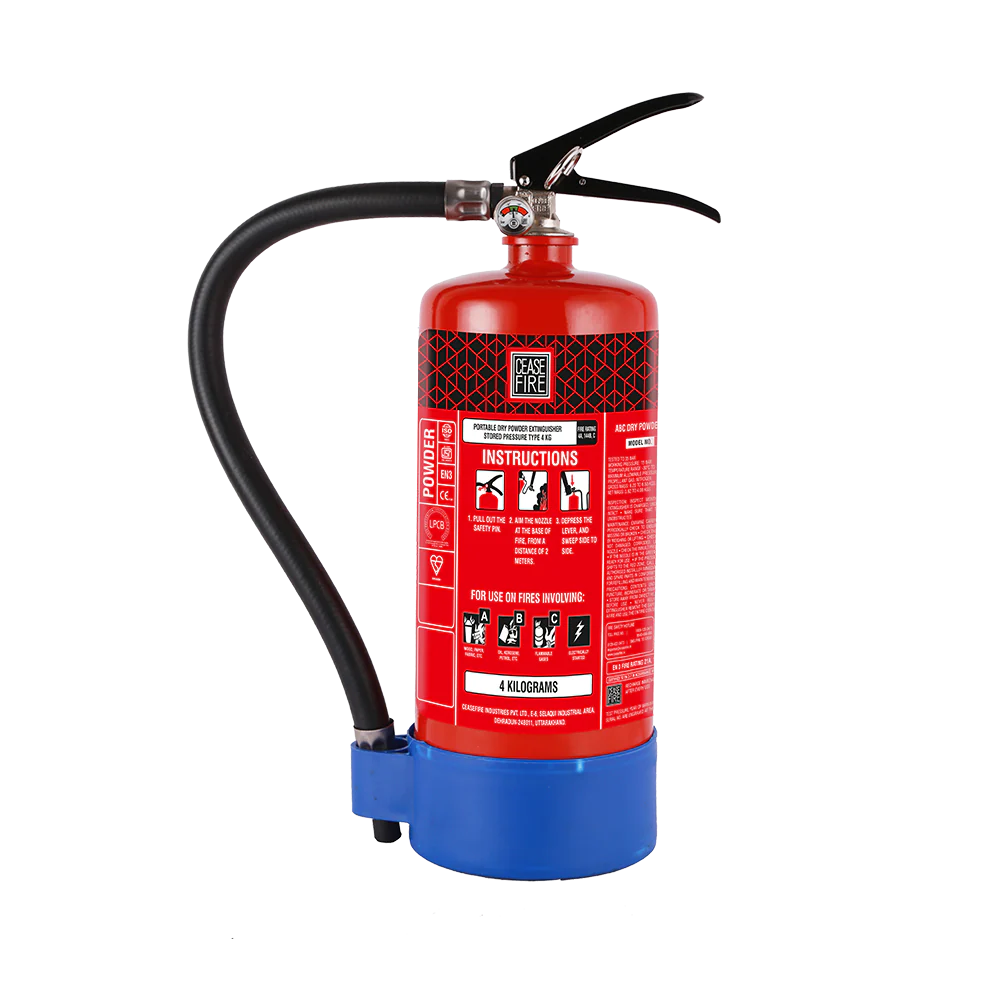 Ceasefire ABC Powder MAP 50 Based Fire Extinguisher Mild Steel (Squeeze Grip) - Image 2