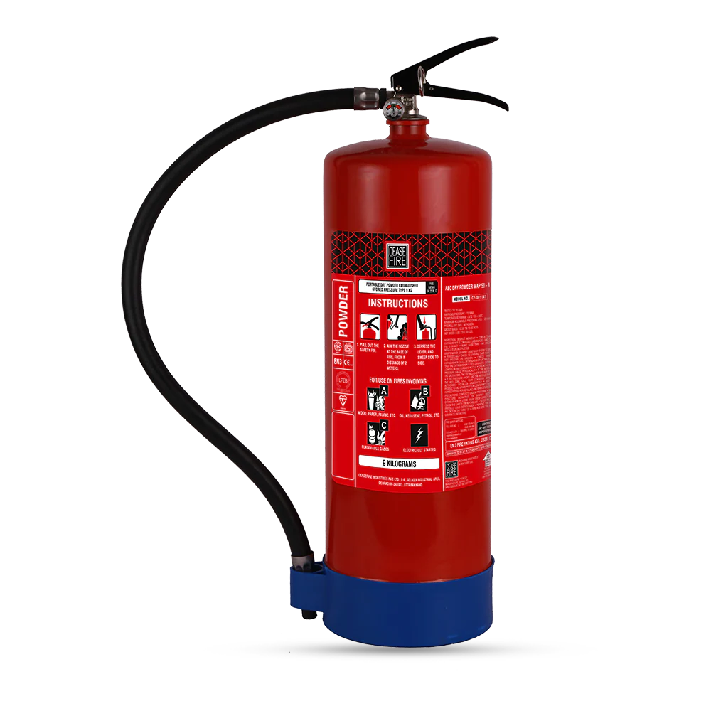 Ceasefire ABC Powder MAP 50 Based Fire Extinguisher Mild Steel (Squeeze Grip) - Image 4